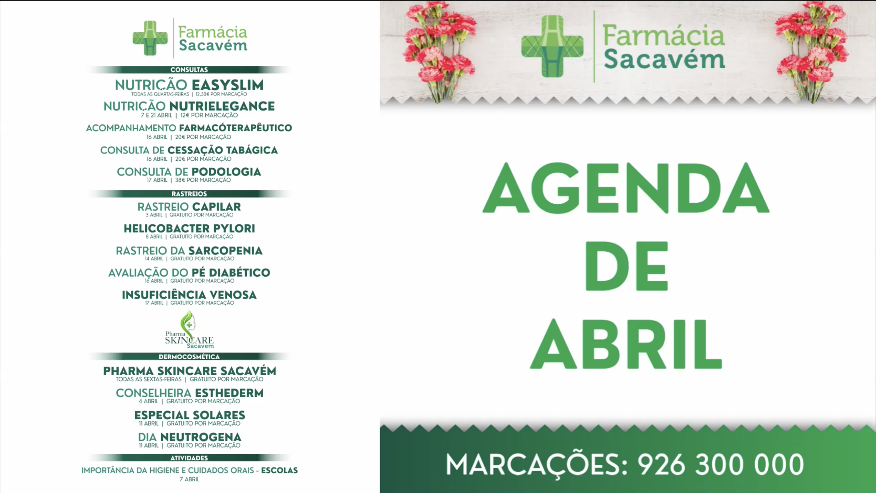 Agenda de abril